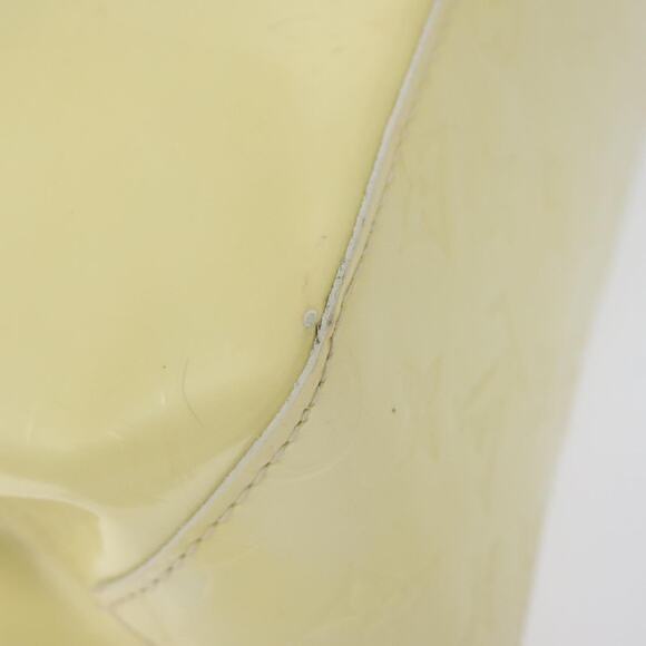 LOUIS VUITTON Monogram Vernis Reade PM Hand Bag Perle M91336 - Picture 14 of 16